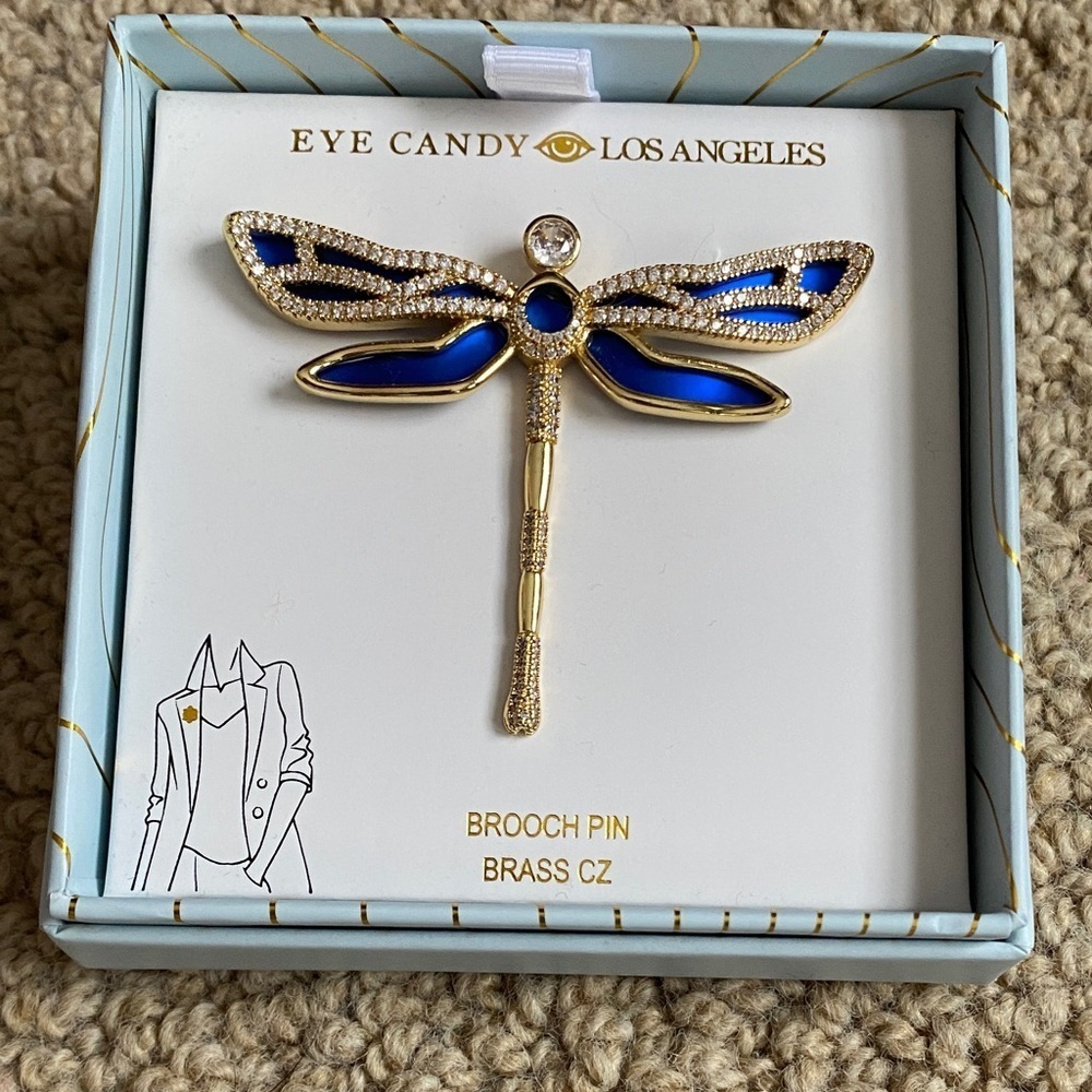 Dragonfly Brooch Pin
